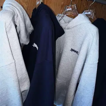 미사용 새상품 WAKE Sapporo Hoodie SW 네이비