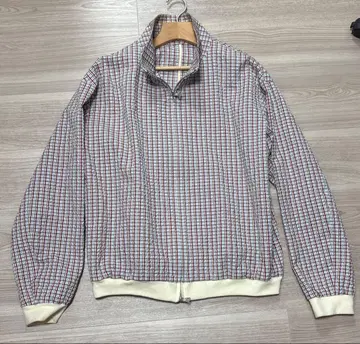 투모로우랜드 체크 블루종