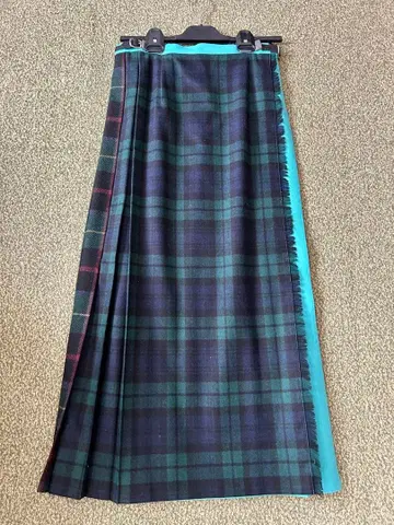 새상품급! 오닐 오브 더블린 체크 무늬 플리츠 스커트 사이즈 12