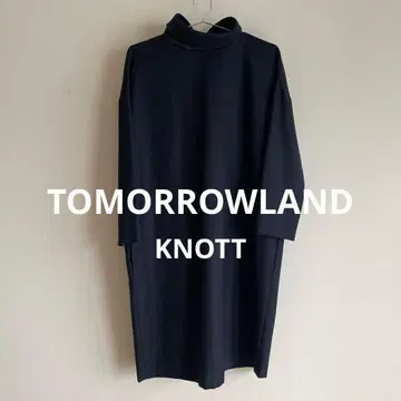 [ KNOTT ] TOMORROWLAND 2way 네이비 울 100%