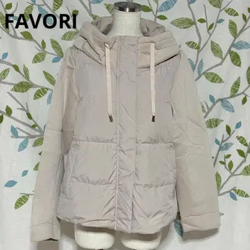 FAVORI 본딩 다운 베이지 다운 페더