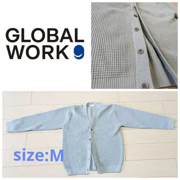GLOBAL WORK 베이지 가디건 M 사이즈