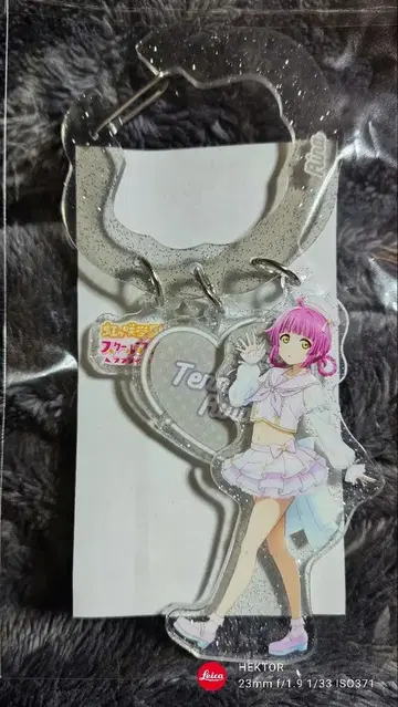 러브 라이브 니지가사키 제비뽑기당 몽환룩 패션 키링 테노지 리나