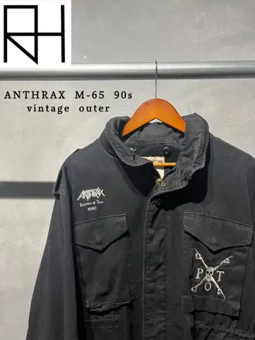 [ 구제 의류 ] ANTHRAX 워크 아우터 블랙