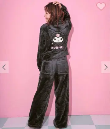 에메필 쿠로미 플리스 긴팔 상하의 세트