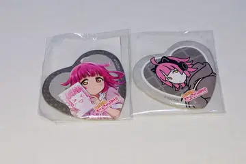 제비뽑기당 텐노지 리나 하트 캔뱃지 민낯 산책 니지가사키