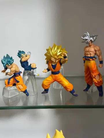 드래곤볼 HG 시리즈 피규어 4체 세트