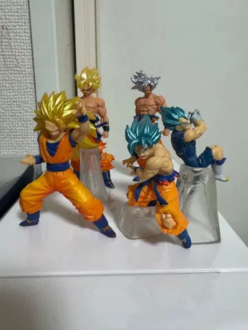 드래곤볼 HG 시리즈 피규어 5체 세트