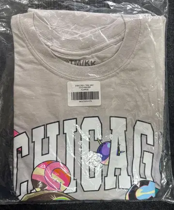 미개봉 새상품 무라카미 다카시 TMKK CHICAGO T셔츠 XL
