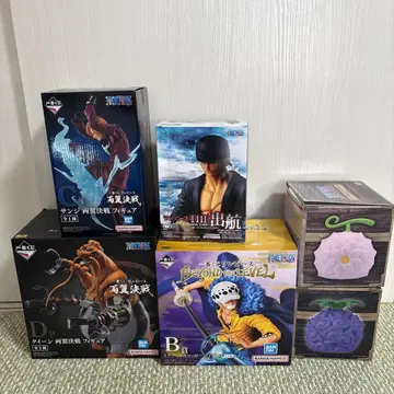 원피스 피규어 상디, 퀸, 트라팔가 로, 조로