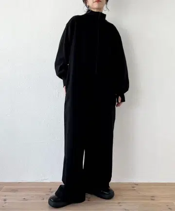 점프수트 올인원 블랙 F