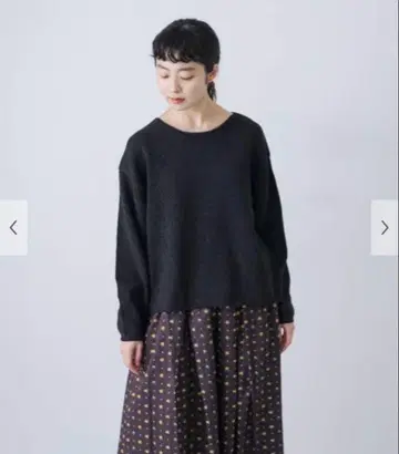 카구레 택 포함 새상품 테이프얀 보트넥 니트 어반 리서치 도어스