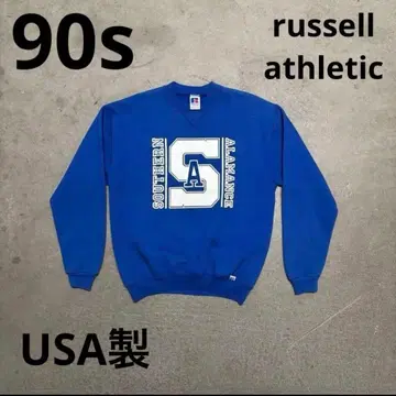 90s 러셀 애슬레틱 맨투맨 칼리지