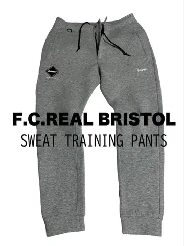 FCRB SWEAT TRAINING PANTS GRAY 19-20AW