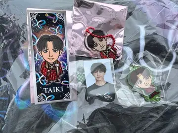 FANTASTICS 사토 타이쥬 가챠 스티커 센샤후다 키링