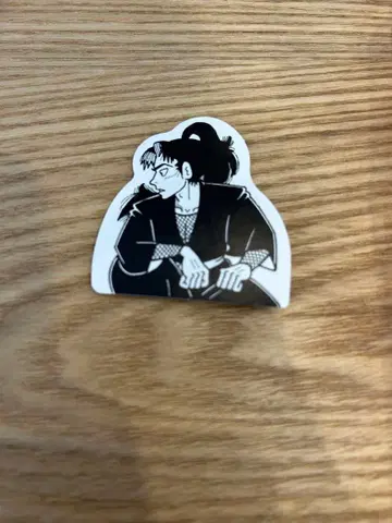 닌타마 란타로 원화전 콜라보 후드 택 야마다 릿키치