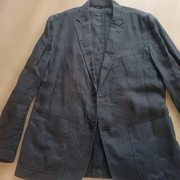 린넨 다크 그레이 테일러드 자켓 M 사이즈