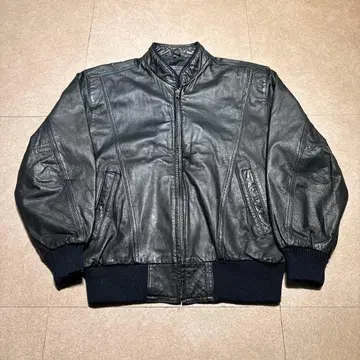 Sub urban 가죽 자켓 블랙 소가죽