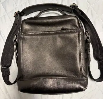 가죽 숄더백 블랙 밀라 쇤