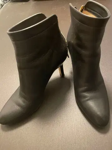 펠리코 숏부츠 핑힐 블랙