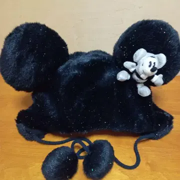 미키 봉제 인형 포함 팬캡