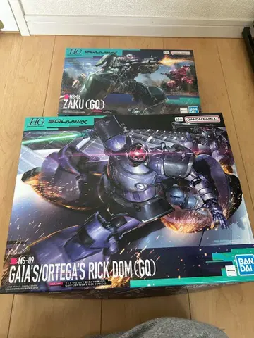 HG 건담 프라모델 릭 돔 자쿠 (GQ) 세트