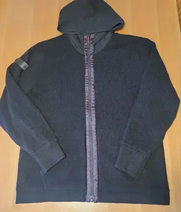 새상품급 브리핑 안감 부착 따뜻한 니트 블루종