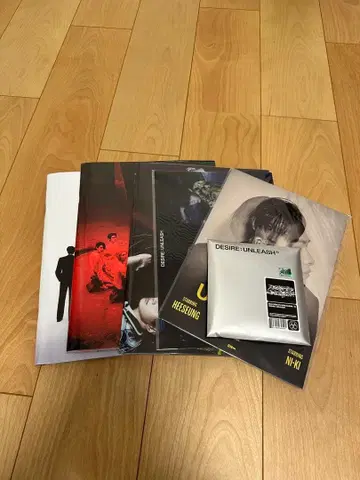 ENHYPEN DESIRE : UNLEASH 3가지 형태 앨범