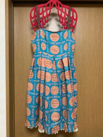 룰루게타 비스킷 프린트 원피스