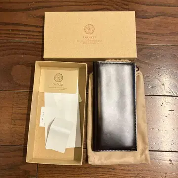 한정판 가격 인하 중 GANZO 다크 브라운 장지갑 코도반
