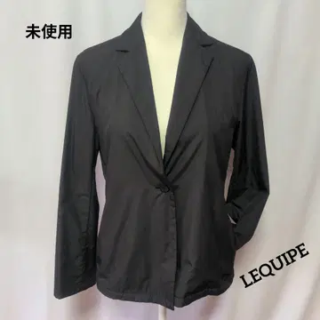미사용 LEQUIPE 블랙 테일러드 자켓 긴팔