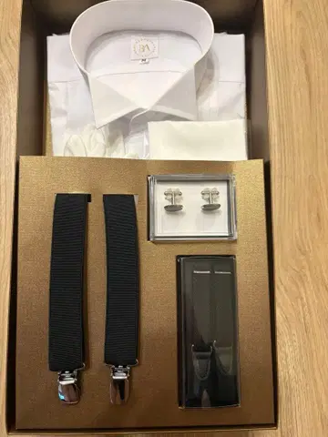 신랑 셔츠 세트 윙카라 셔츠