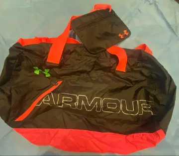 ARMOUR 보스턴 백 블랙/빨간색