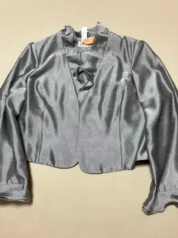 이긴 실버 새틴 숏 자켓 13호