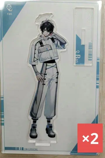 UN:LOGICAL AGF 아크릴 스탠드 나가모리 아이 새상품 2점