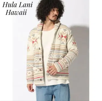 [ 당일 발송 ] 비오는 날 특별 가격 Hula Lani 버튼부착 가디건