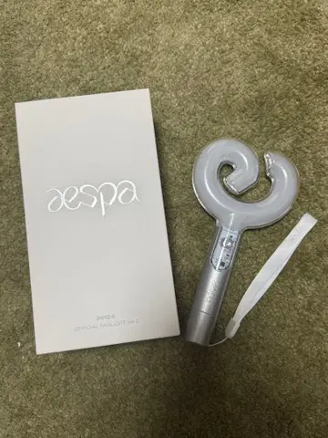 aespa 신규 응원봉 + 닝닝 트레이딩 카드 포함