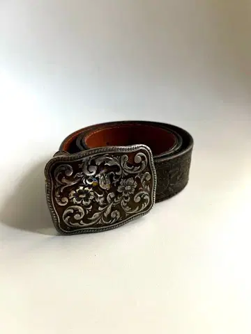 [ 이탈리아 제 ] guido angeloni 웨스턴 벨트