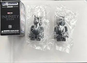 마블 베어브릭 블랙팬서