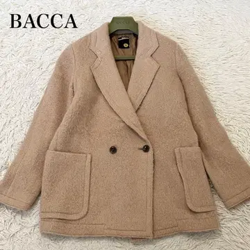 새상품급 바카 체스터 코트 더블 알파카 베이지 38