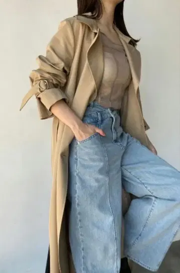 맥레거 McGREGOR 트렌치코트 베이지