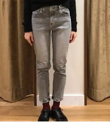 미사용 새상품 upper hights THE STELLA 데님 팬츠