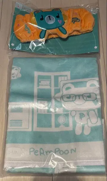 GMMTV PermPoon 헤어밴드와 타월 pondphuwin