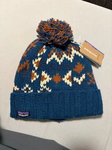 Patagonia 기하학 패턴 니트 모자 [ 택 포함 새상품 ]