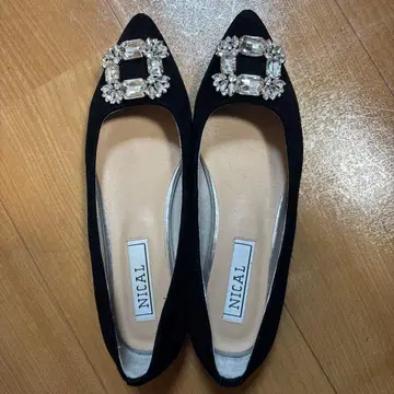 NICAL 비쥬 플랫슈즈 35