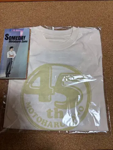 사노 모토하루 45th ANNIVERSARY TOUR 티셔츠