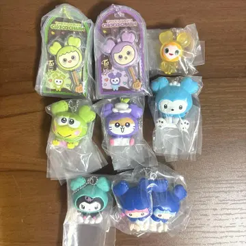 별도 판매 TWICE LOVELYS 가챠 키링 메지루시