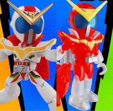 Blokees 미조립 젠카이카이저 & 젠카이레드 세트