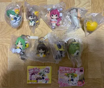 데지캐럿 마스코트 키링 1, 2 세미 컴프 세트