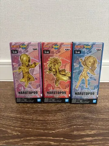 NARUTOP99 월드 컬렉터블 피규어 3체 세트
